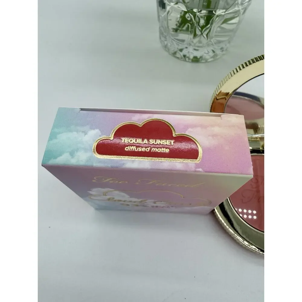 Too Faced Cloud Crush Blurring Blush Tequila Sunset Diffused Matte 5g / .17 Oz